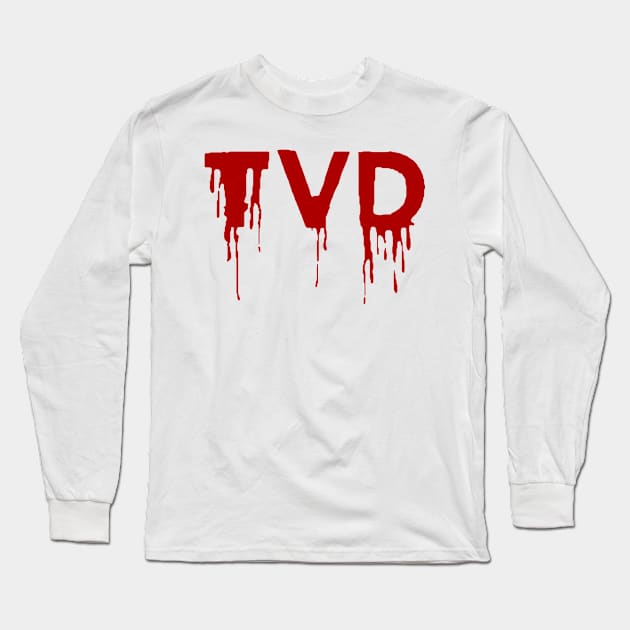 bloody tvd Long Sleeve T-Shirt by gdm123
